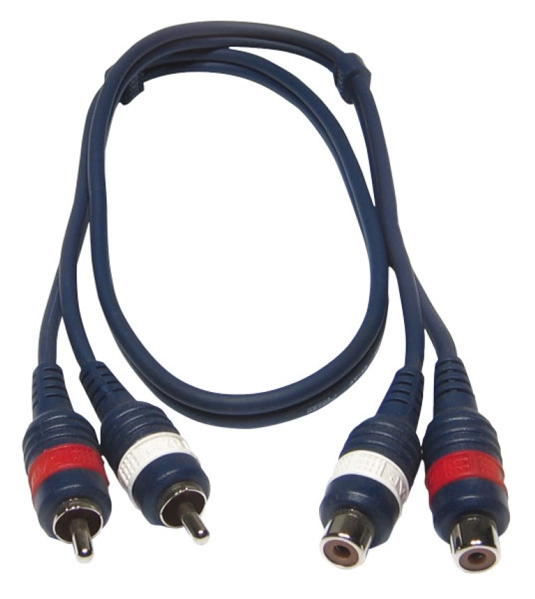 2x Female RCA / 2x Male RCA line cable - 3m - CL-27/3