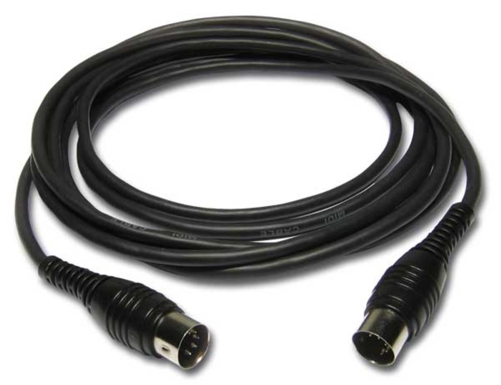 DIN 5-pin mannelijk - DIN 5-pin mannelijk midi kabel - 3m - CL-51/3