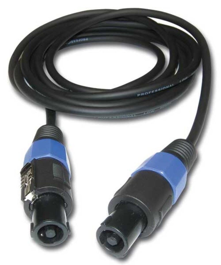 2x 1.5mm² Luidsprekerkabel - mannelijke Pro Lock / mannelijke Pro Lock - 20m - CS-21/20