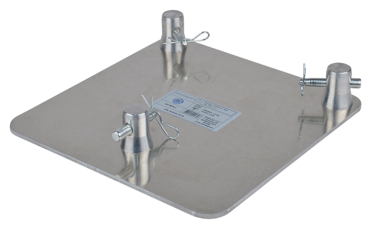 TRIO290 bodemplaat met connectoren - EM29-B3
