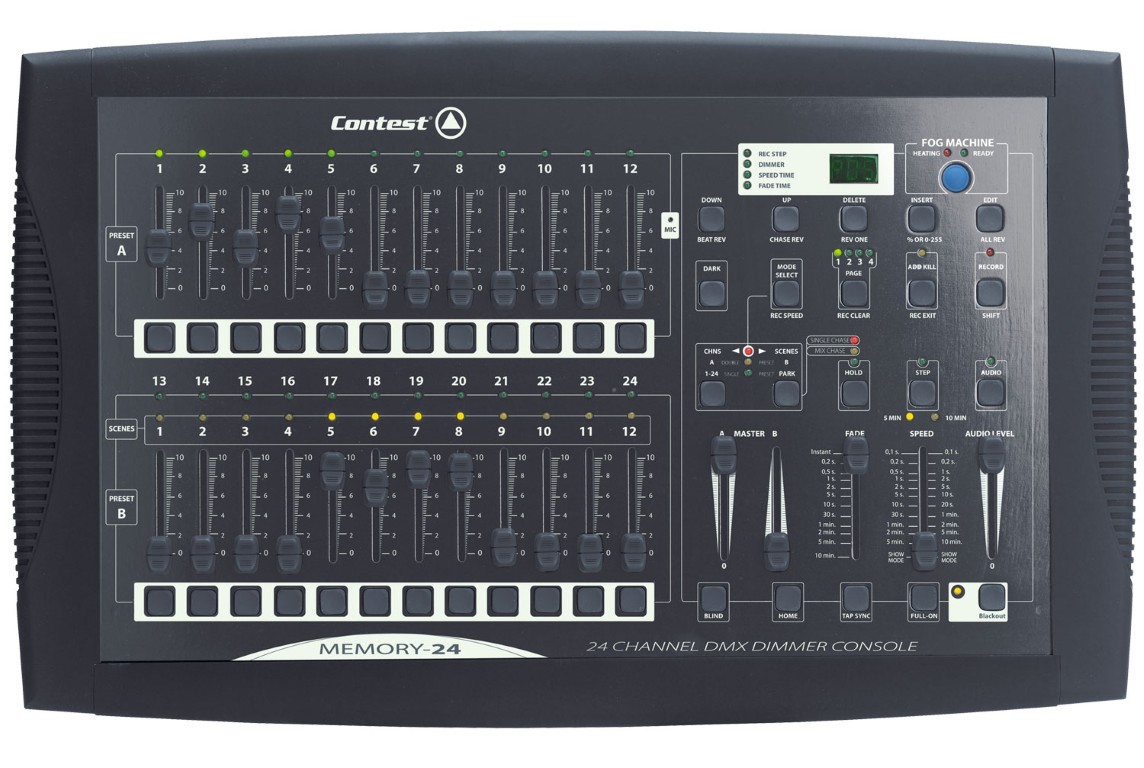 DMX intelligente verlichtingscontroller - MEMORY-24
