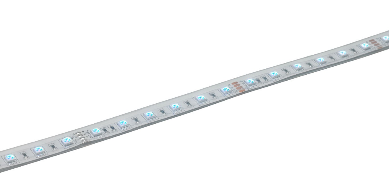 Ledstrip 60 LEDs/meter-versie met een siliconen beschermhuls - IP67 - COLORTAPE6067