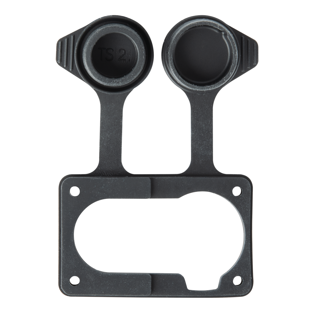 XLR 3P In/Output Combination Chassis IP65 - Vergulde contacten