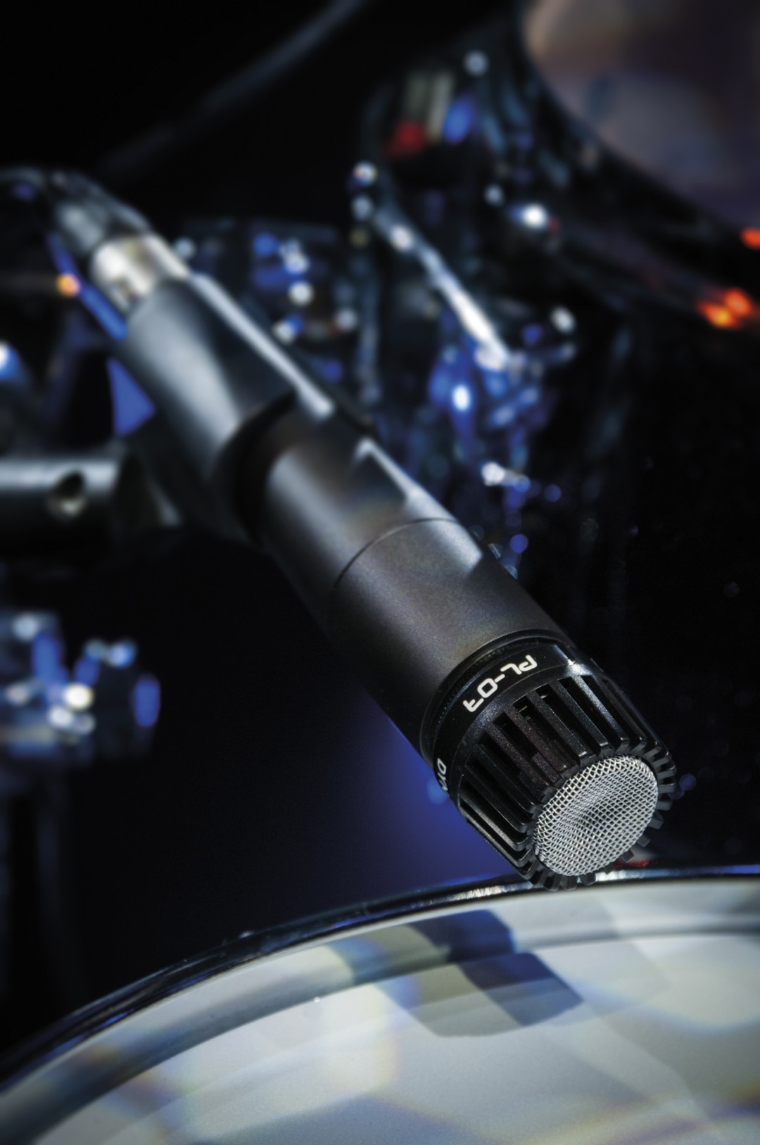 PL-07 Cardioïde Dynamische Instrumentmicrofoon - zwart