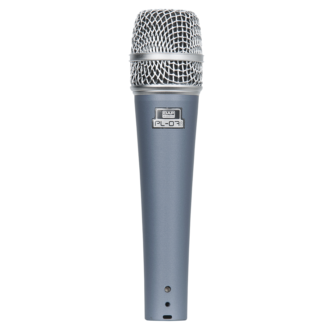 PL-07B Cardioïde Dynamische Instrumentmicrofoon - blauw