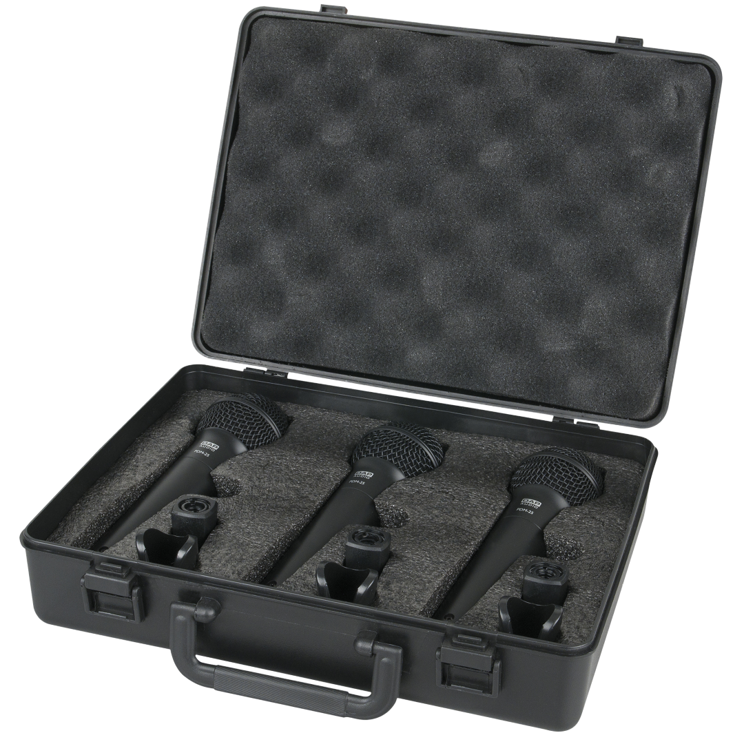 PDM-Pack 3-delige Set Dynamische Zangmicrofoons