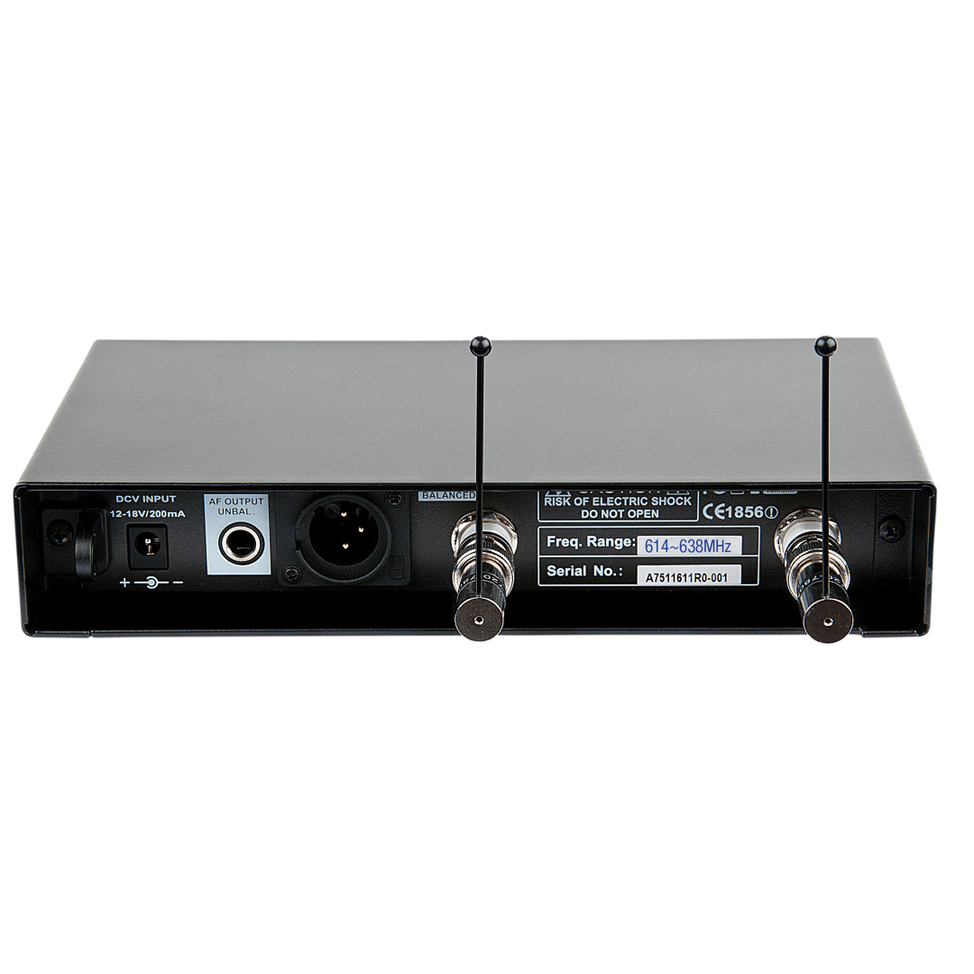 ER-1193B 1 kanaal, 193 freq. PLL-ontvanger 614-638 MHz