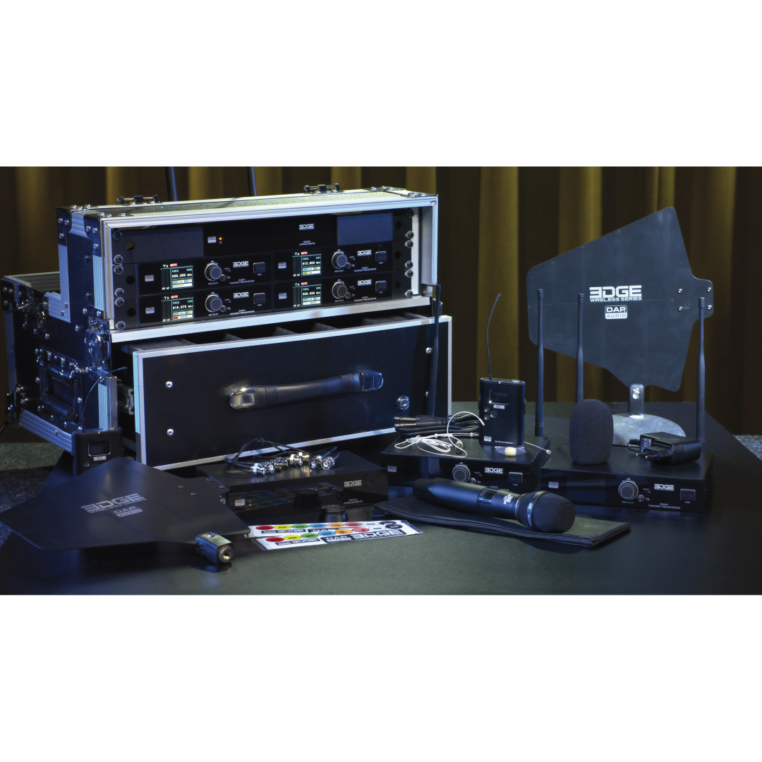 EDGE EHS-1 Draadloze Handmicrofoon Set - 610-670 MHz