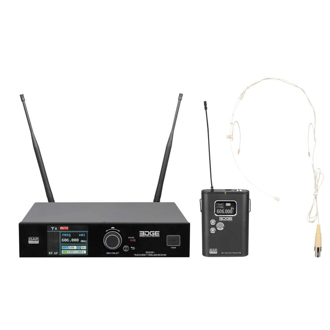 EDGE EBS-1 Draadloze Beltpack Set - 610-670 MHz