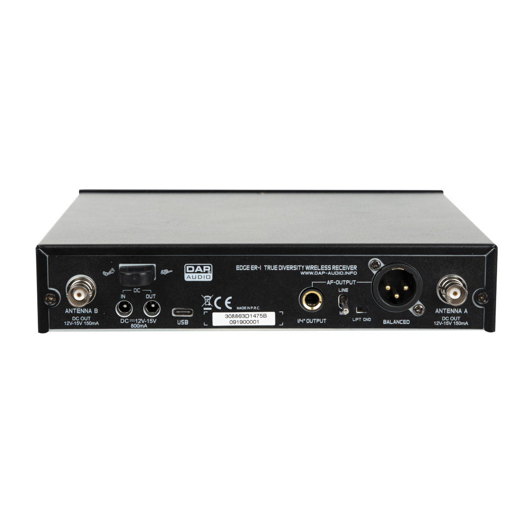 EDGE EBS-1 Draadloze Beltpack Set - 610-670 MHz