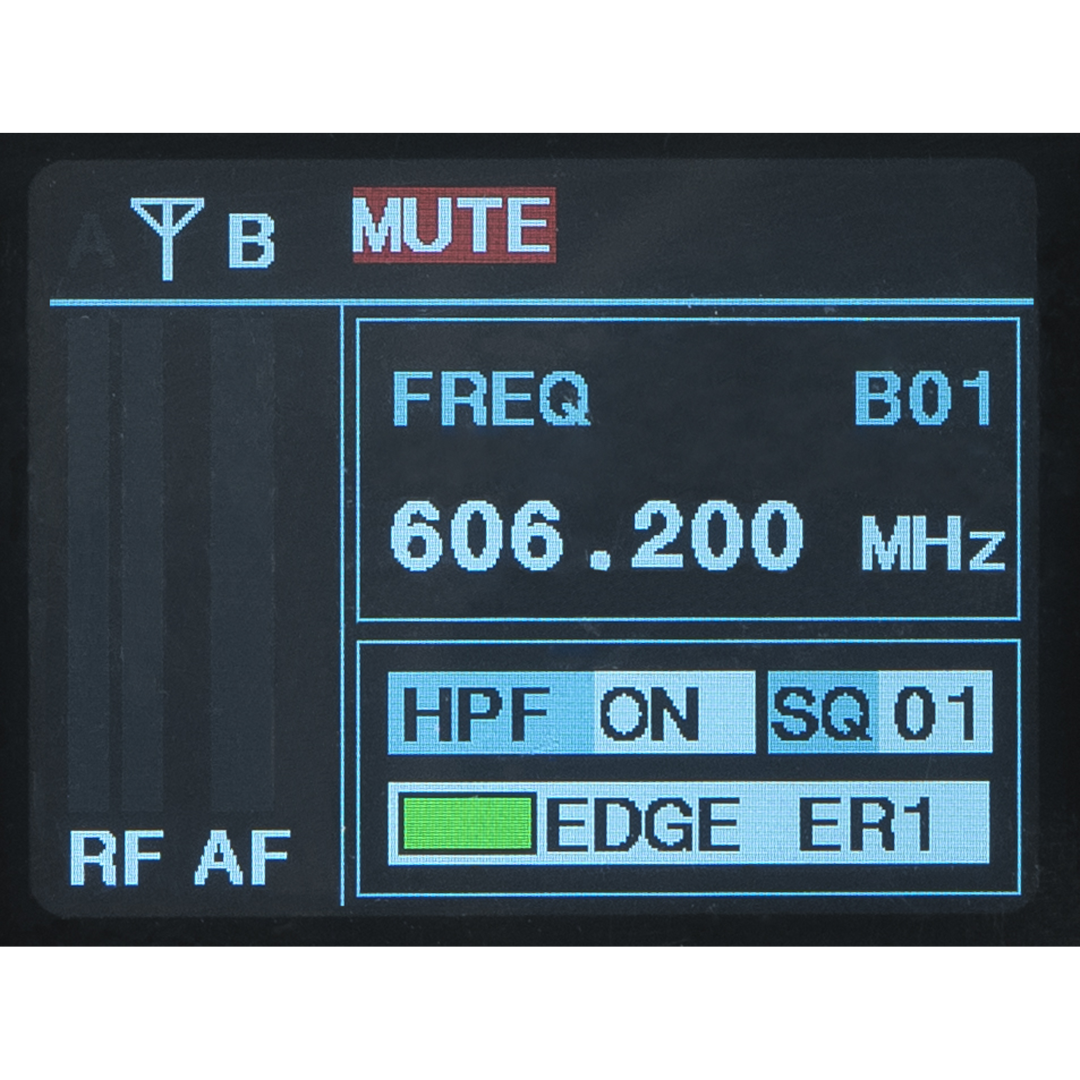 EDGE EBS-1 Draadloze Beltpack Set - 610-670 MHz
