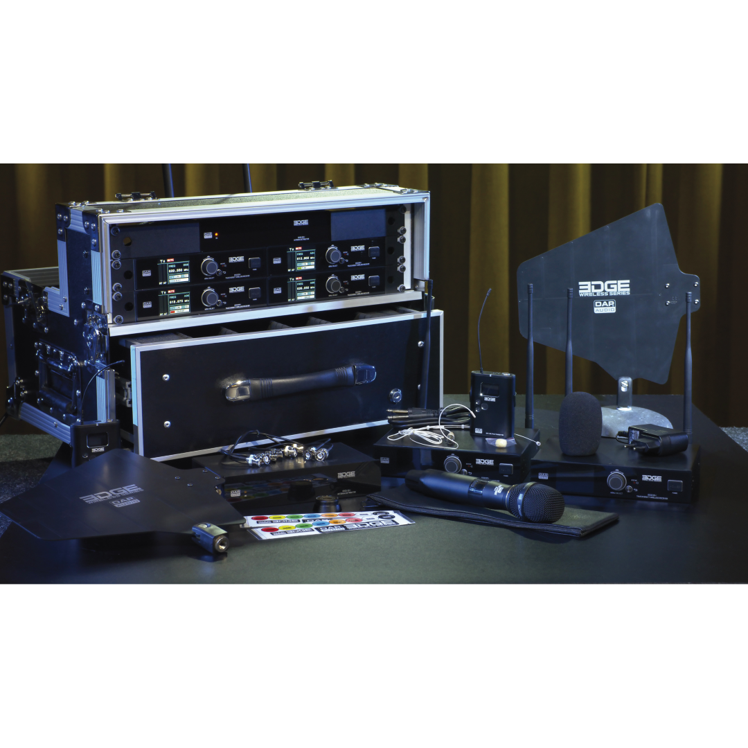 EDGE EBS-1 Draadloze Beltpack Set - 610-670 MHz