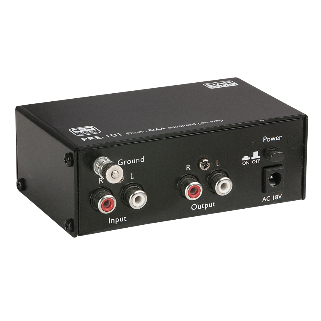 PRE-101 Phono RIAA-geëgaliseerde voorversterker