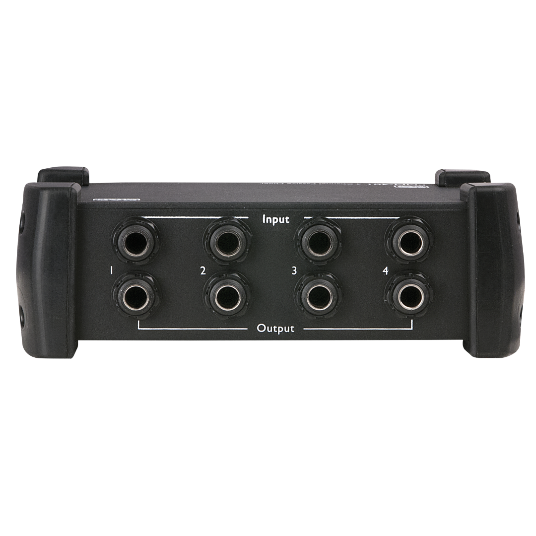 PMM-401 4-kanaals passive jack audio splitter/mixer