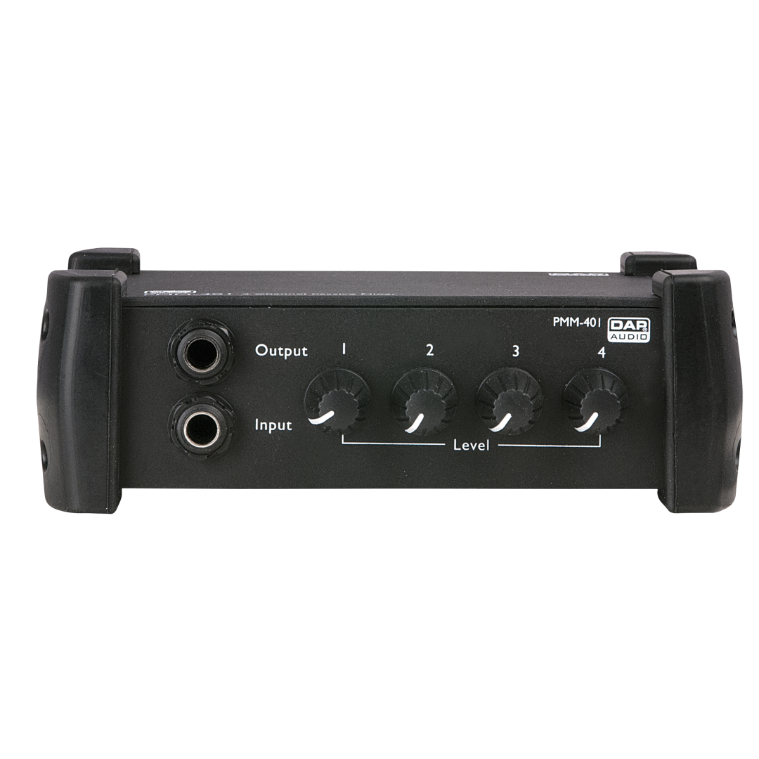 PMM-401 4-kanaals passive jack audio splitter/mixer