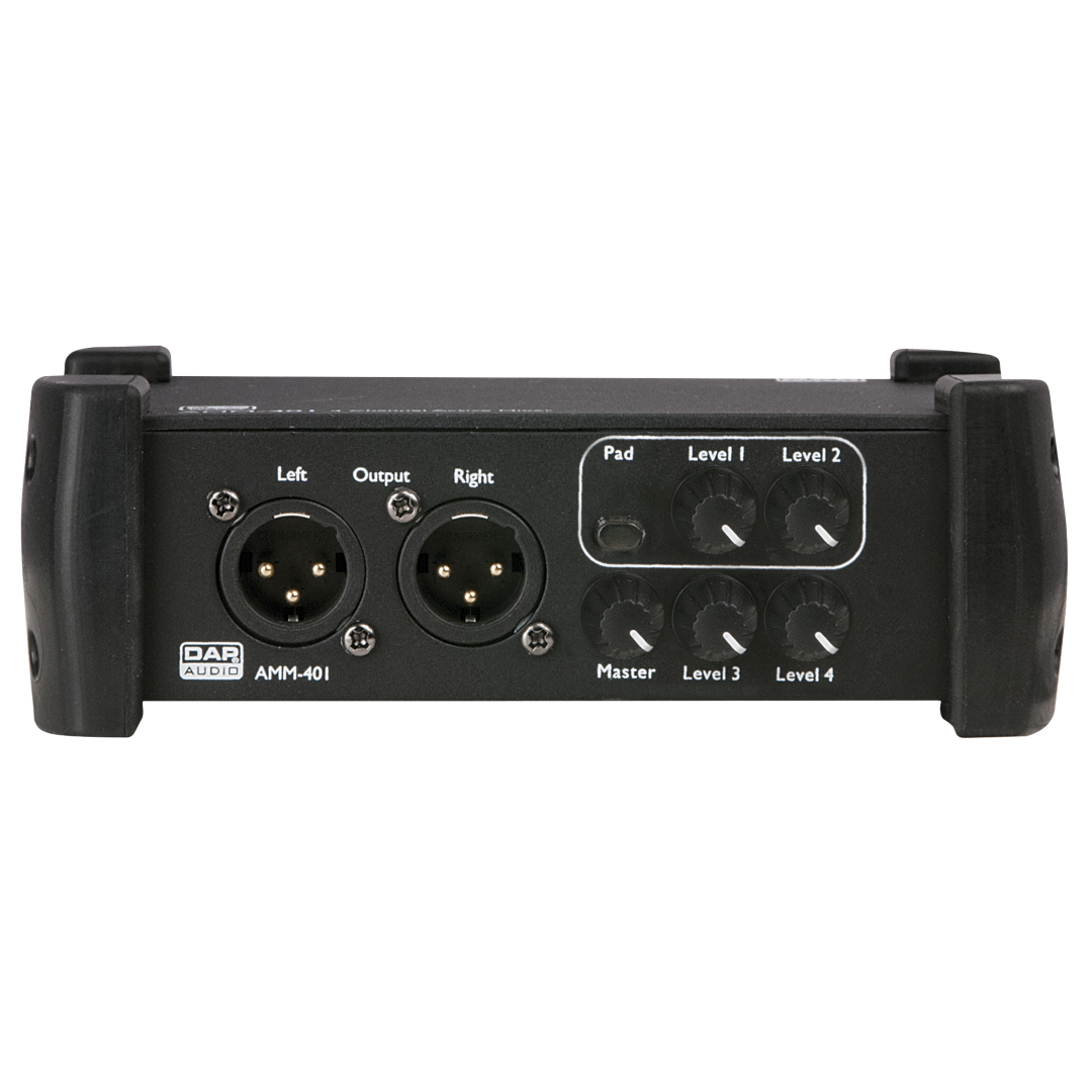 AMM-401 4-kanaals actieve mixer