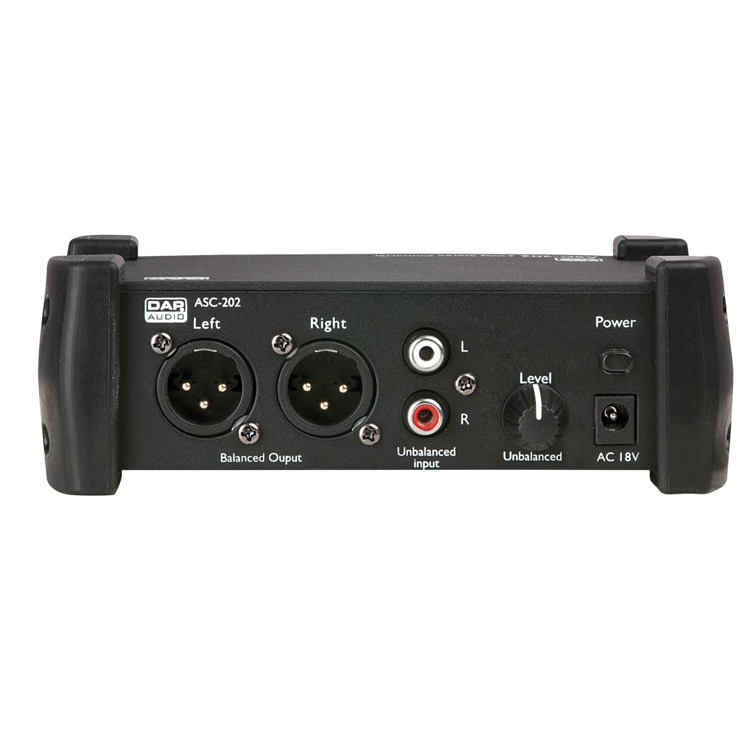 ASC-202 2-weg stereo-omvormer