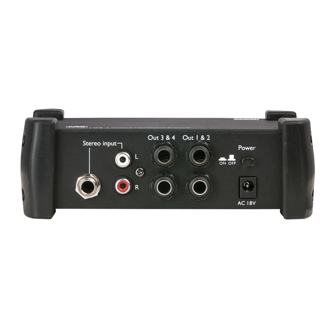 AMP-104 4-kanaals microfoonversterker