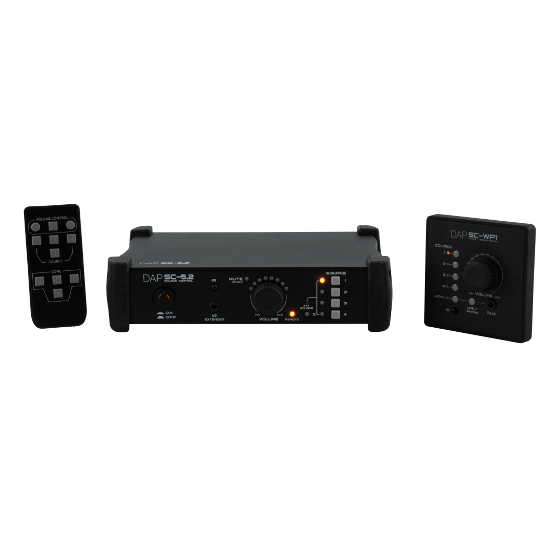 SC-WP1 Wandpaneelafstandsbediening voor SC-5.2 Source Control - Zwart