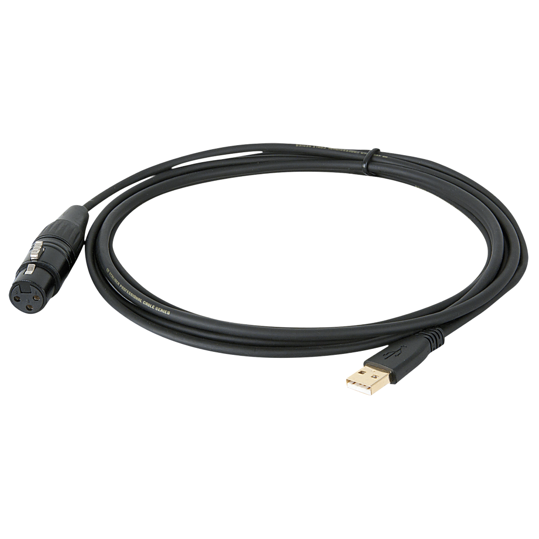 UCI-10 USB XLR Microphone interface Microfooninterface USB-XLR