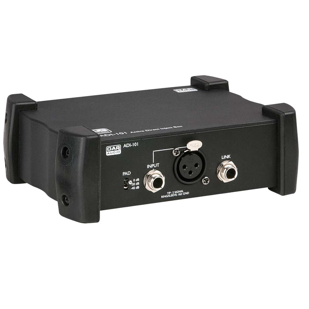 ADI-101 Mono actieve DI box