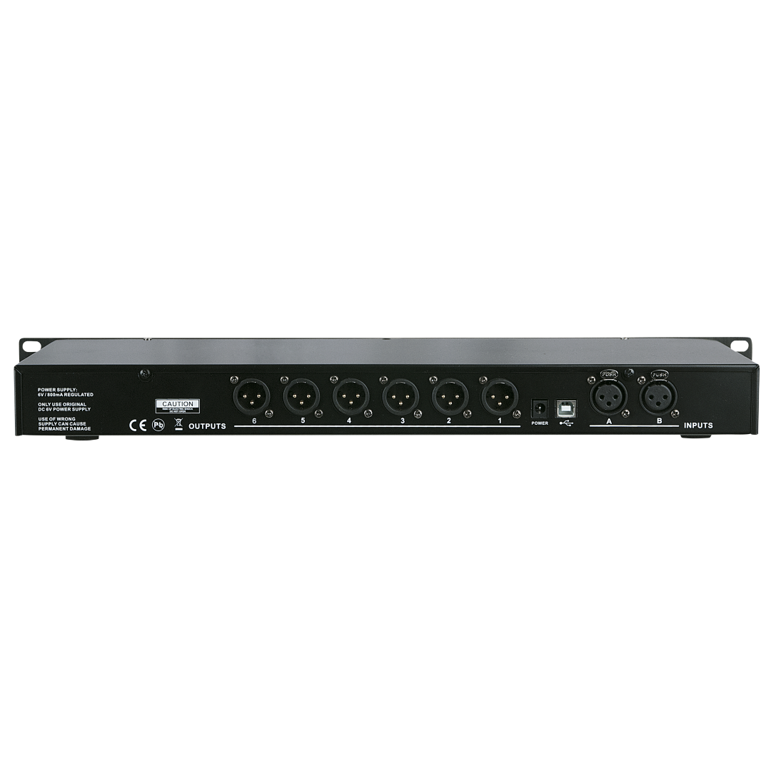 DCP-26 MKII 6-channel digital crossover