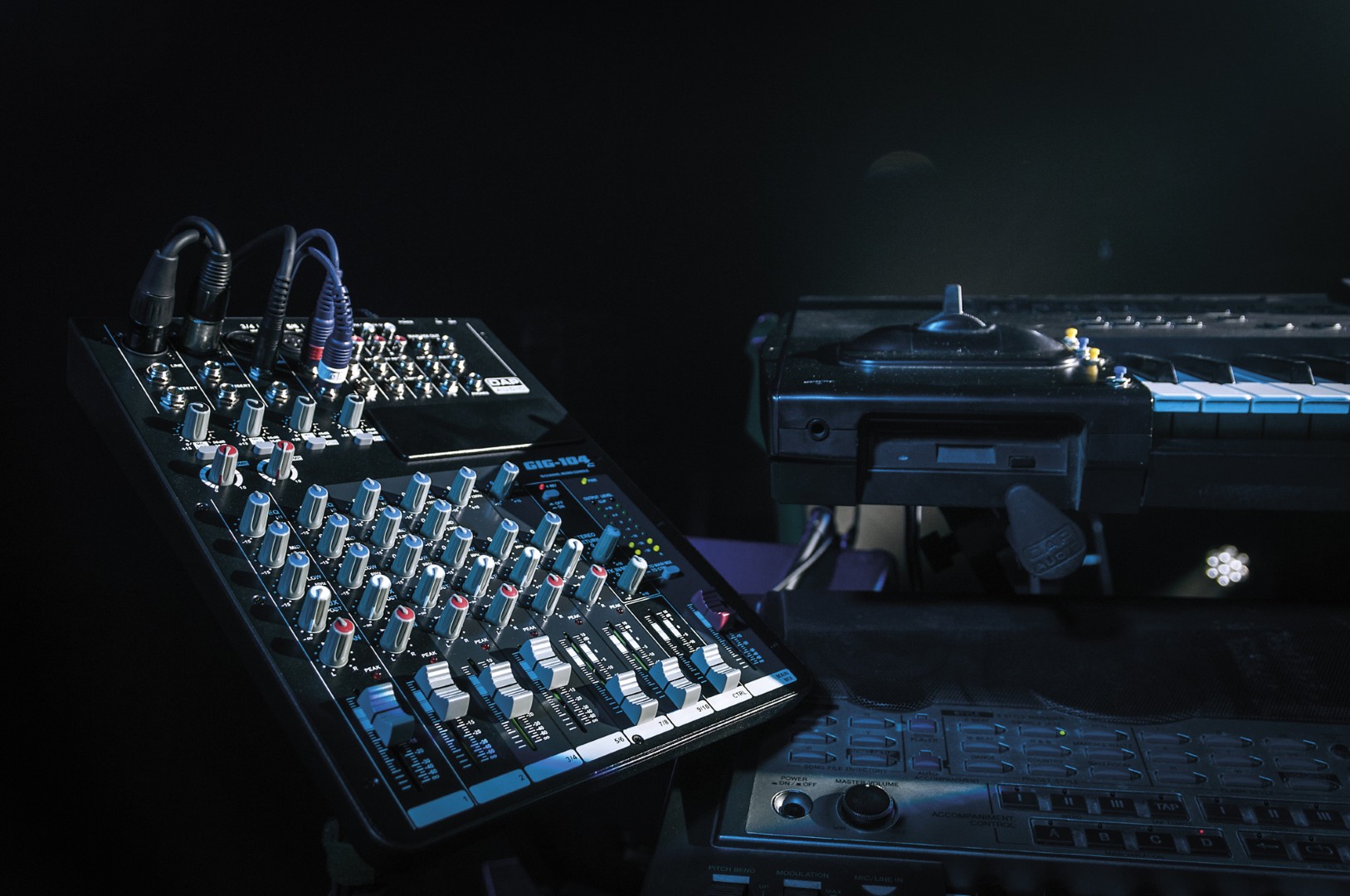 GIG-104C 10-kanaals analoog mengpaneel