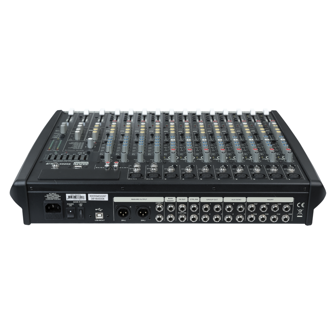 GIG-164CFX 16-kanaals mengpaneel (8 mono, 4 stereo)