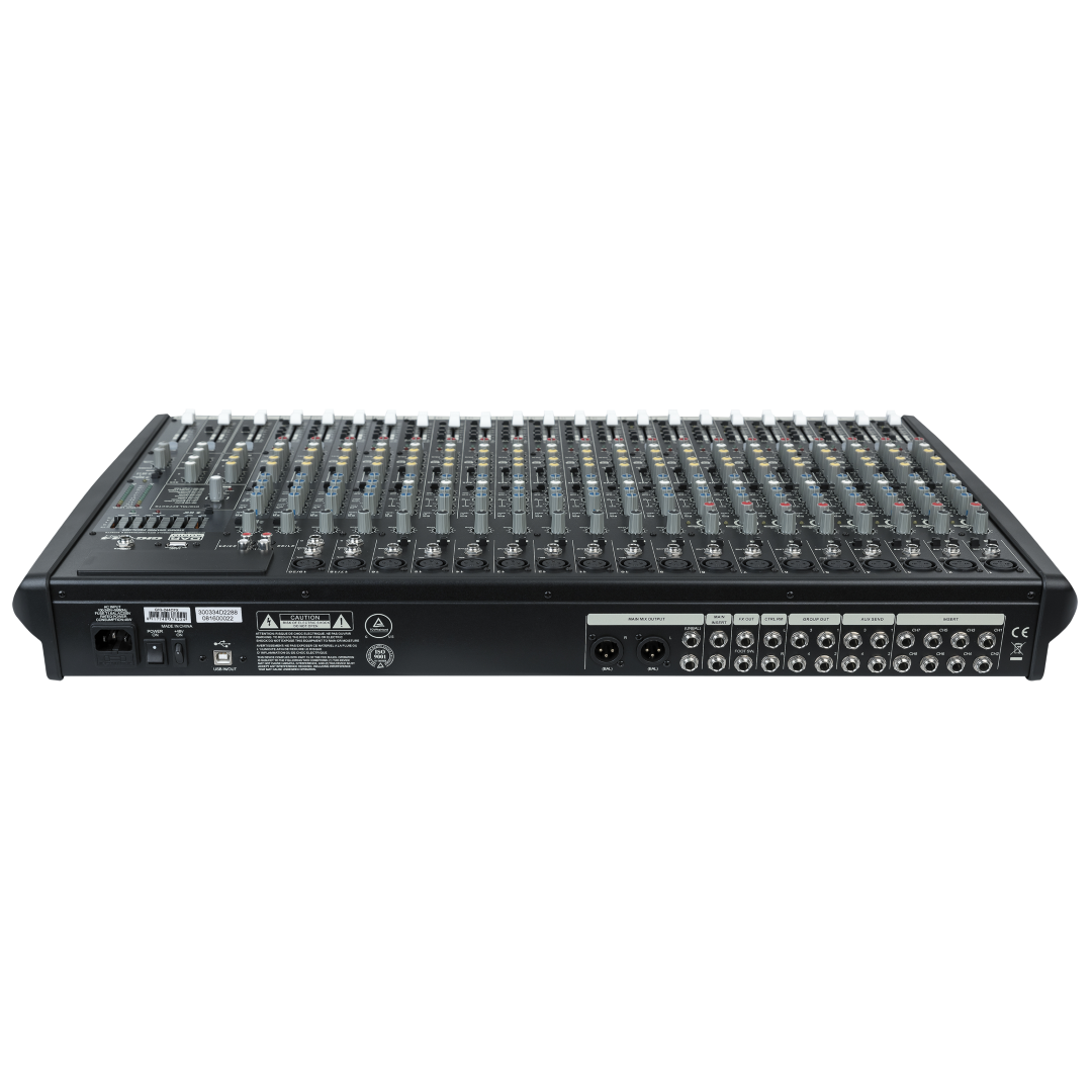GIG-244CFX 24-kanaals analoog mengpeneel (16 mono , 4x stereo)