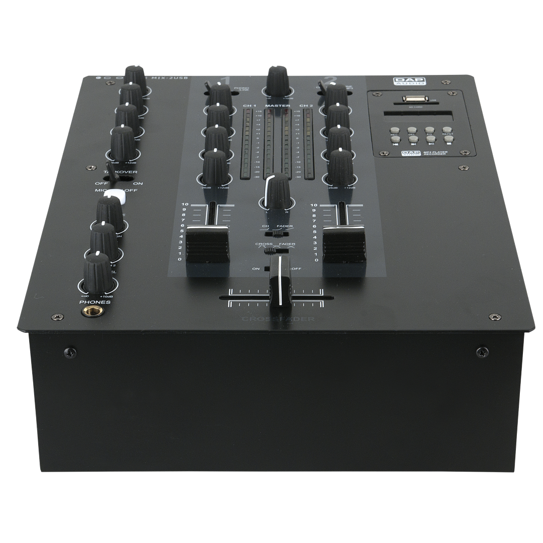 CORE MIX-2 USB 2-kanaals DJ-mixer met USB-interface