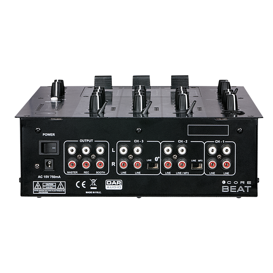 CORE Beat 3-kanaals DJ-mixer