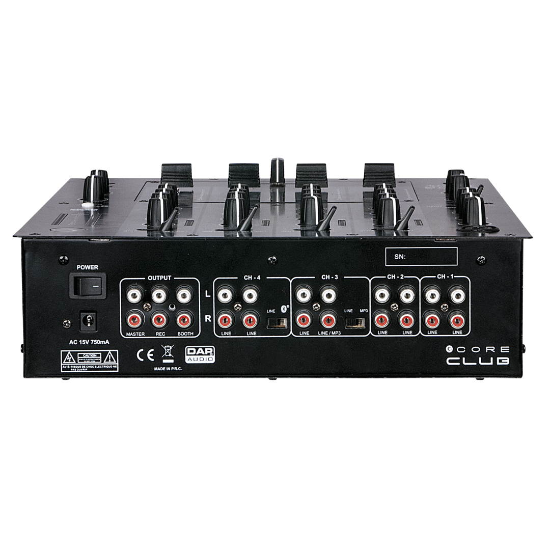 CORE Club 4-kanaals DJ-mixer