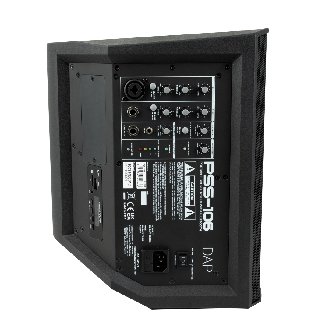 PSS-106 Battery Speaker 6,5