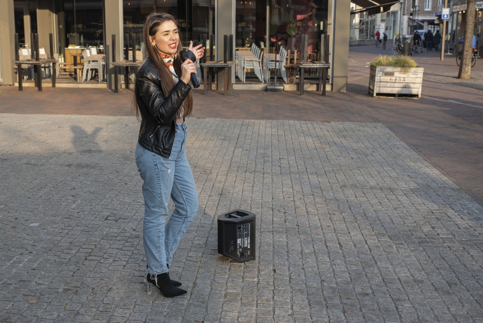 WM-10 Handheld Microphone for PSS-106 Aan/uit schakelaar