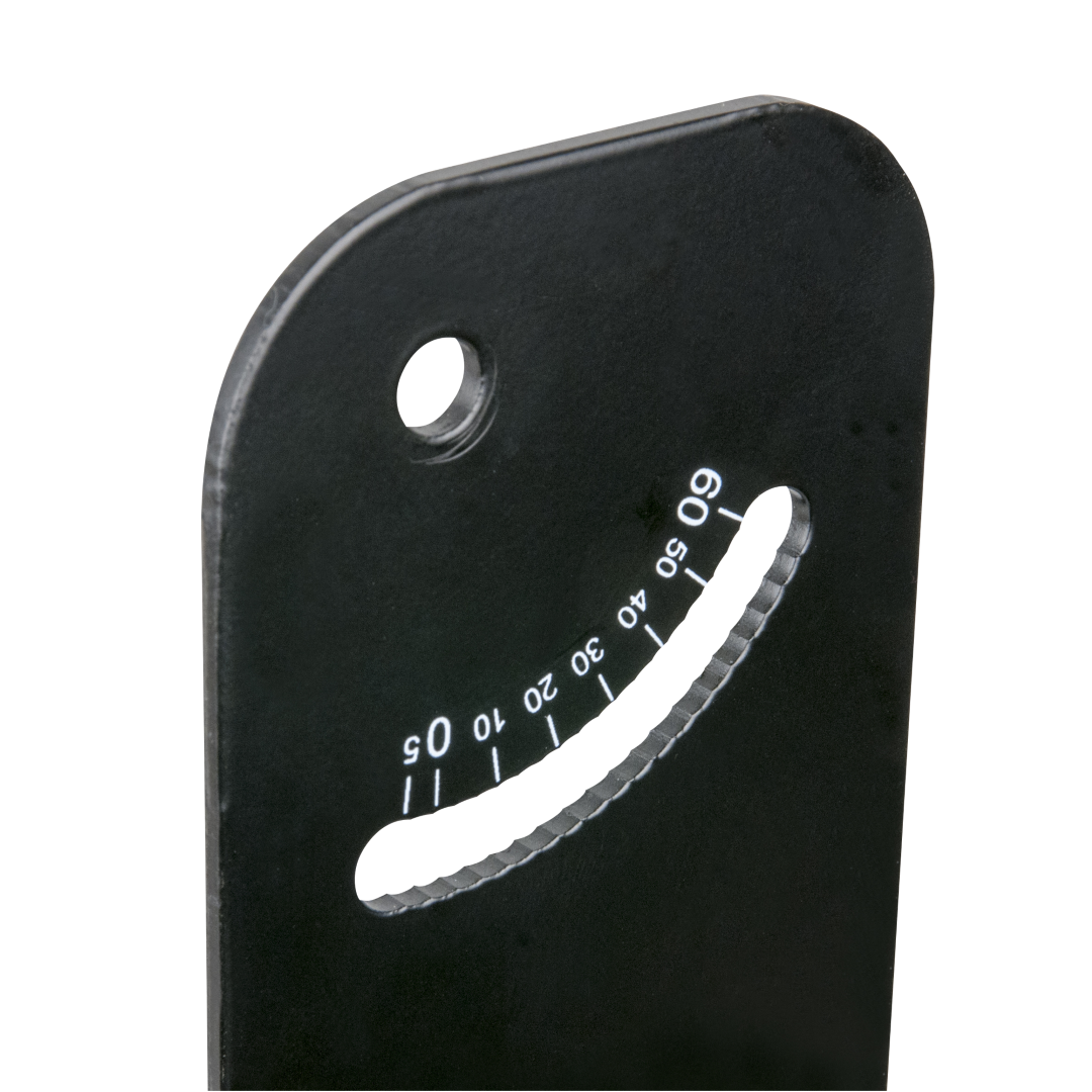 Hanging Bracket for Xi-6 Inclusief 4x M6x30 zwart