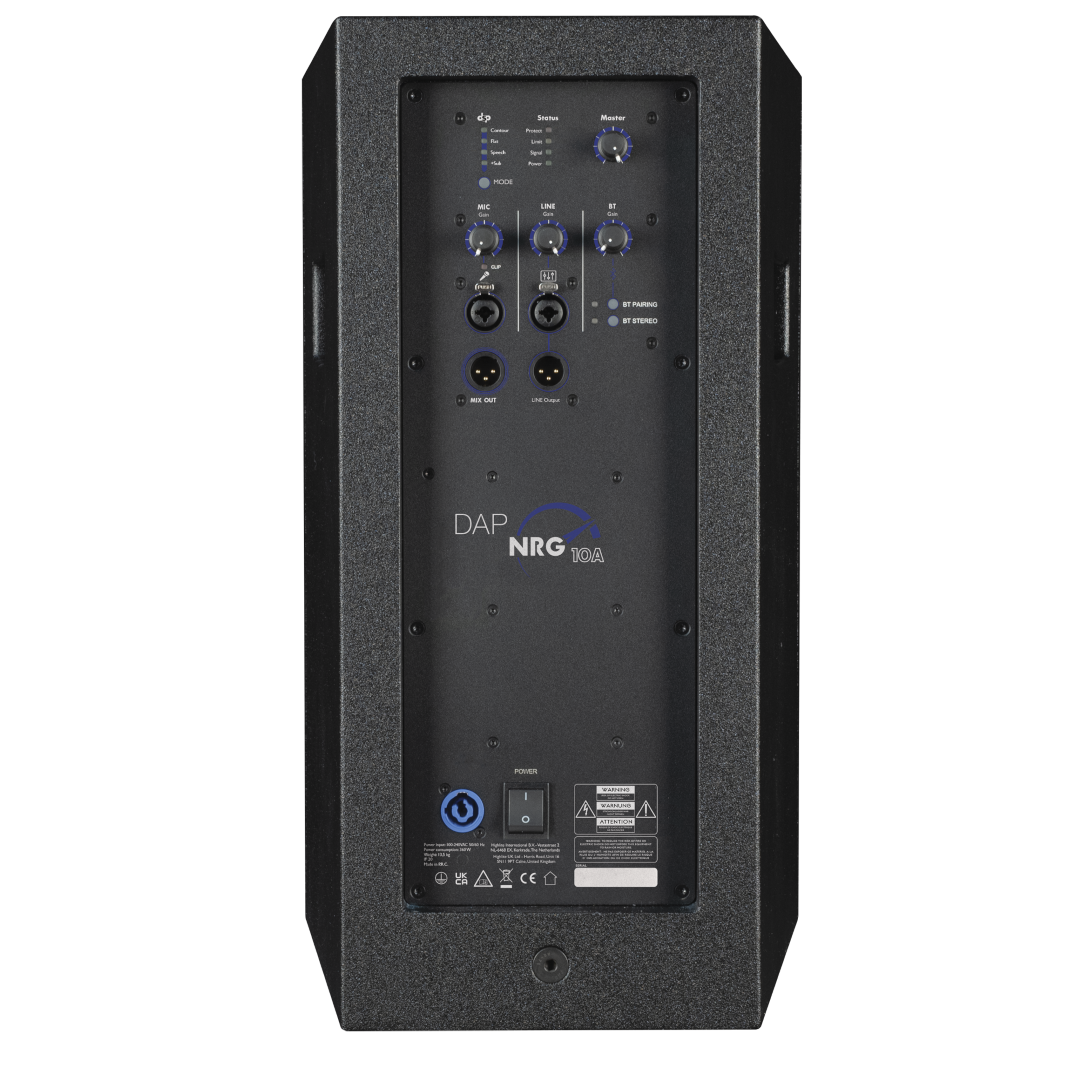 NRG-10A Actieve 10” full-range luidspreker