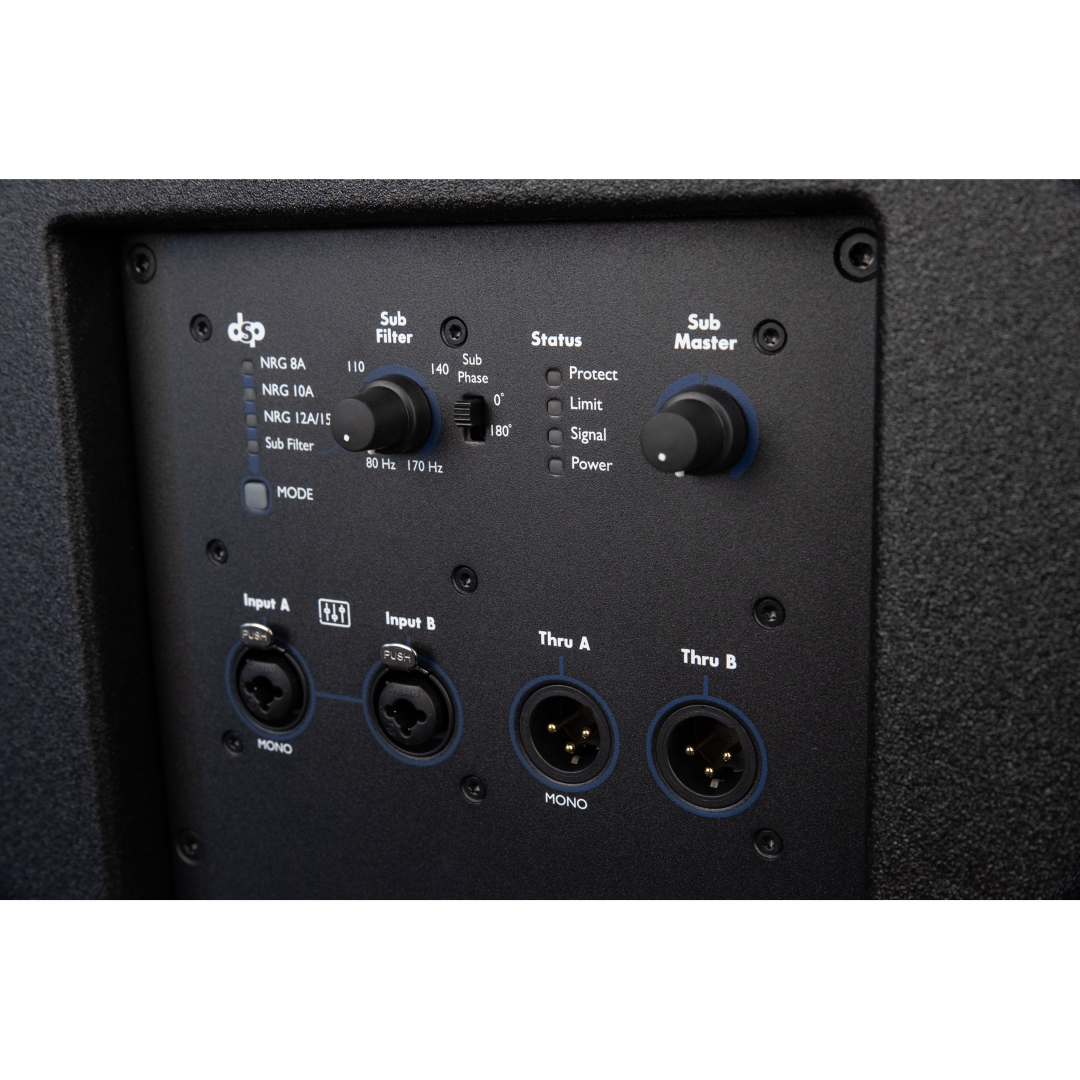 NRG-12SA Actieve 12” bassreflex subwoofer