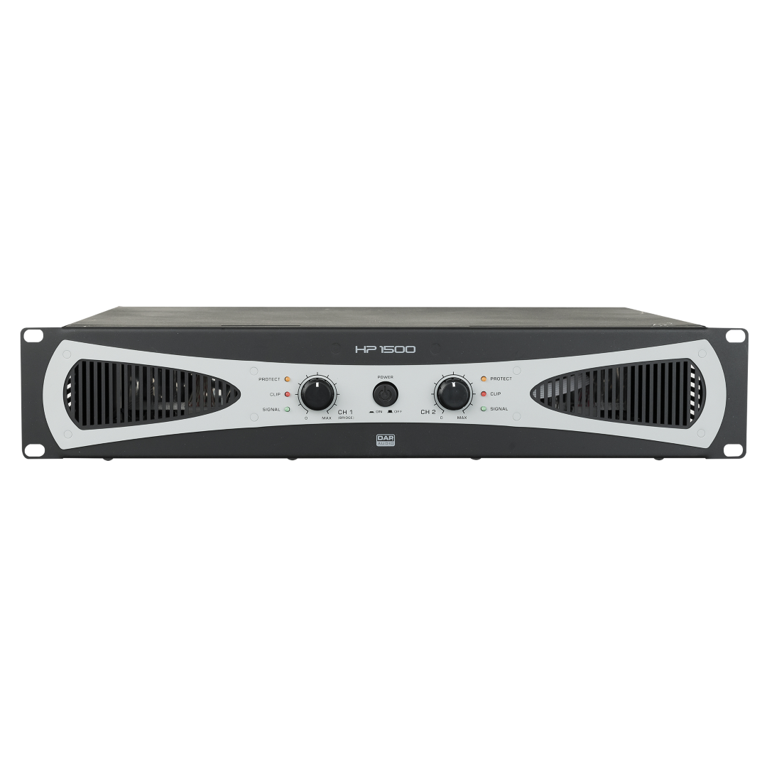 HP-1500 2x 750 W versterker