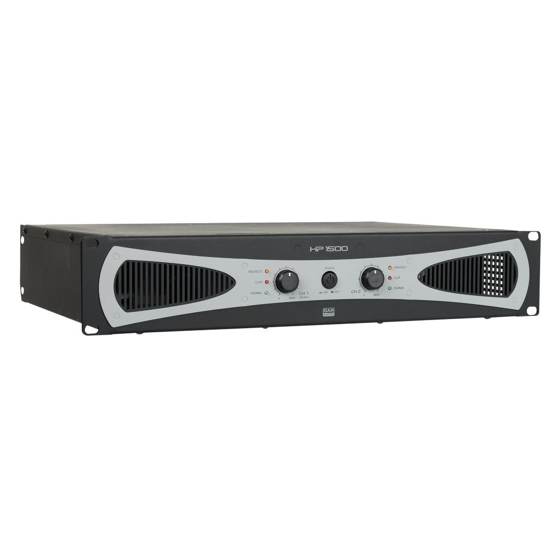 HP-1500 2x 750 W versterker