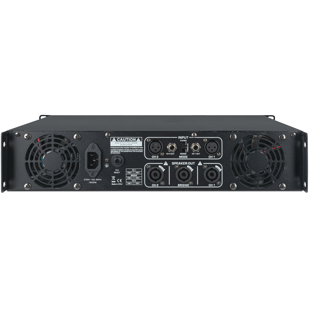 HP-3000 2x 1400 W versterker