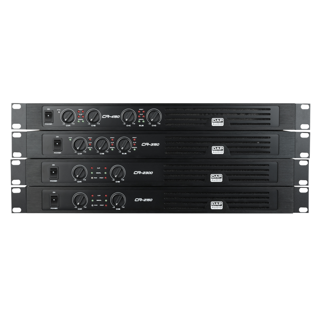 CA-4150 Compacte 4-kanaals versterker (4x 150 W)