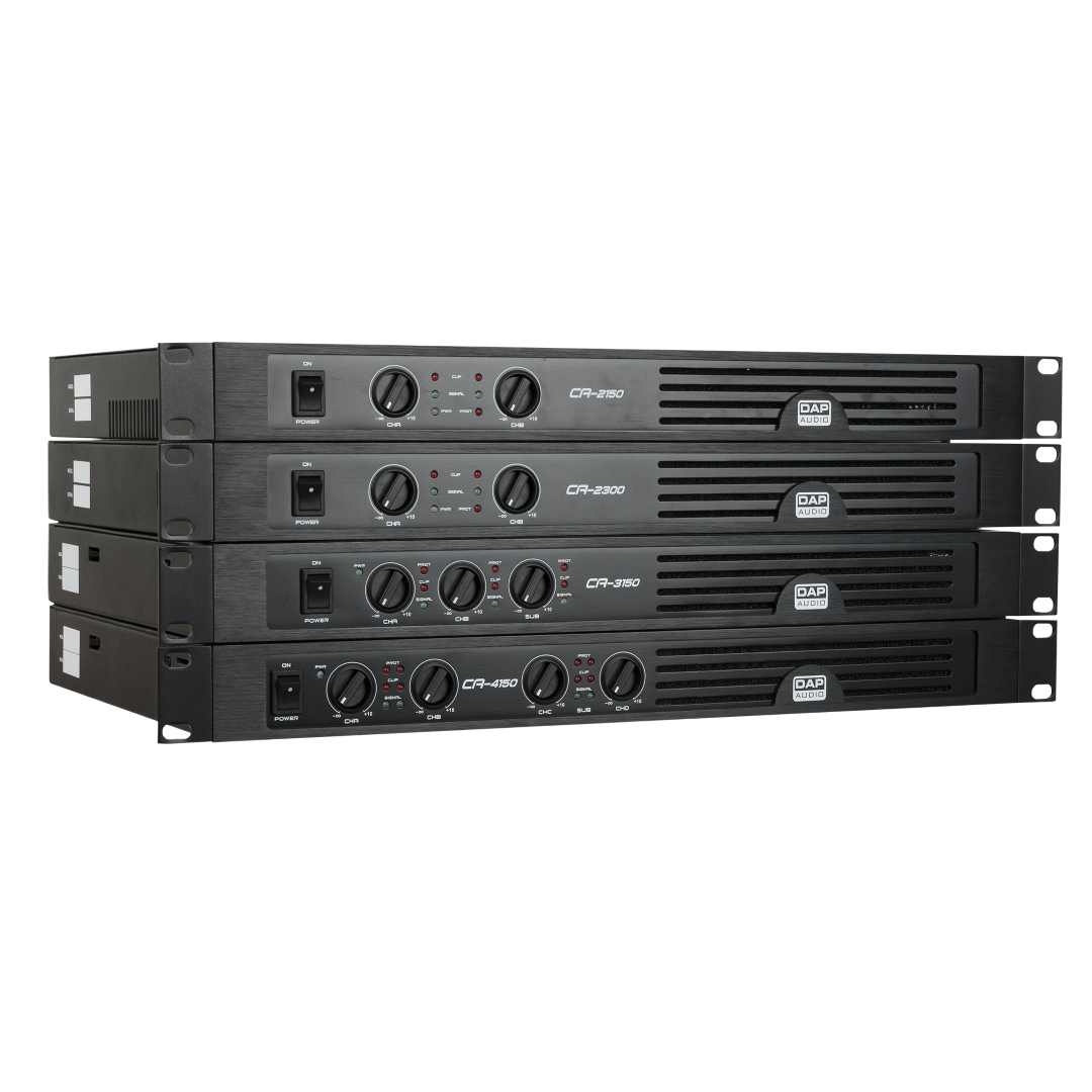 CA-2300 Compacte 2-kanaals versterker (2x 300 W)