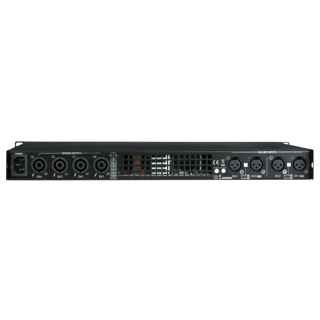 Qi-4400 4x 400 W versterker