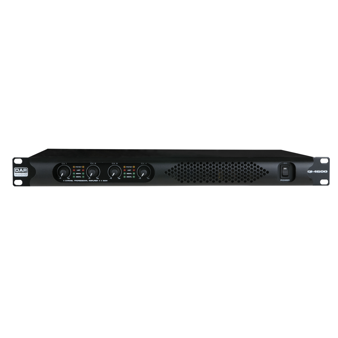 Qi-4600 4x 600 W versterker
