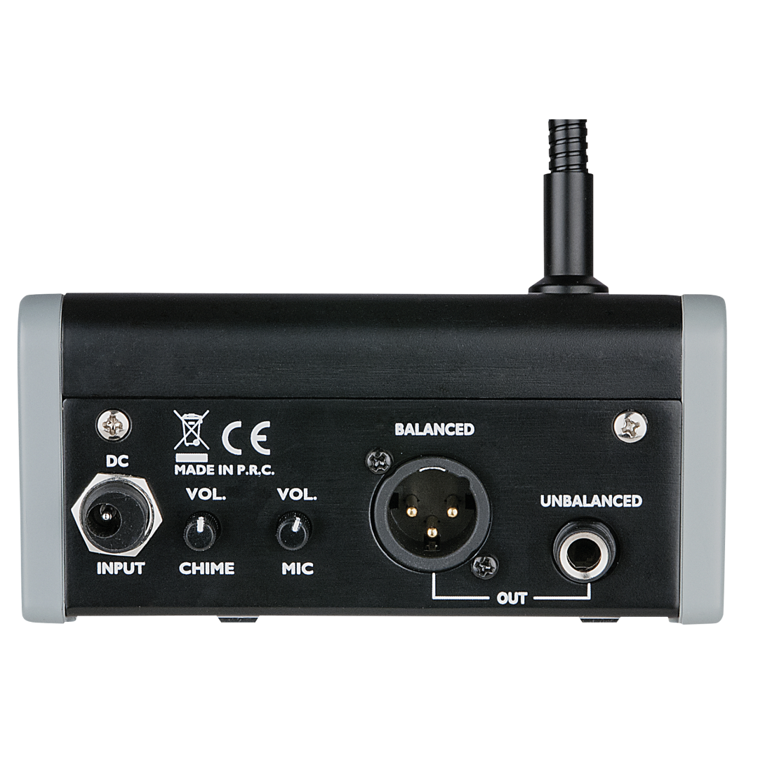 PM-160 Aankondigingsmicrofoon met gong