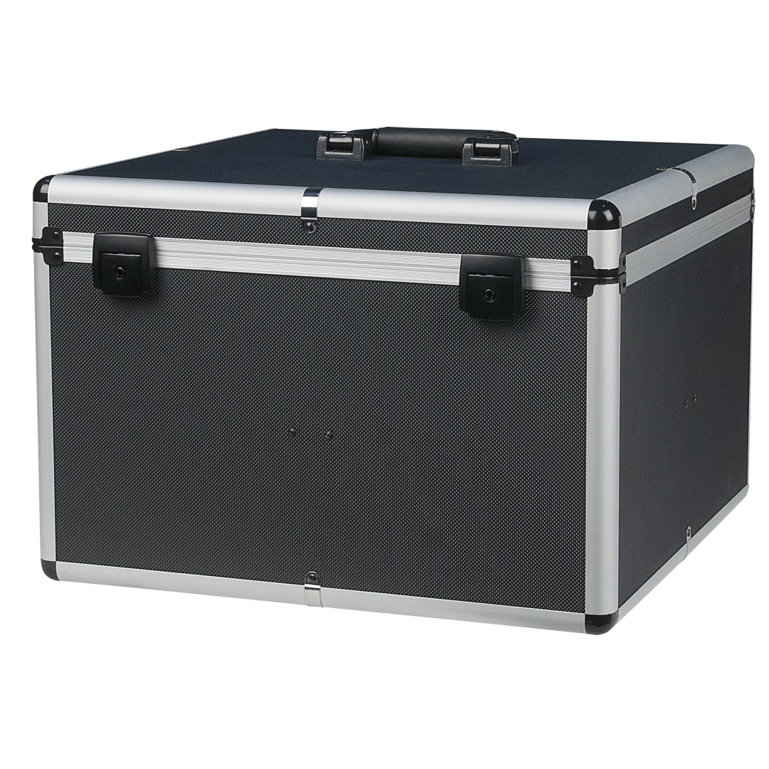 Flightcase met 4 vakken voor o.a. LEDpar56 