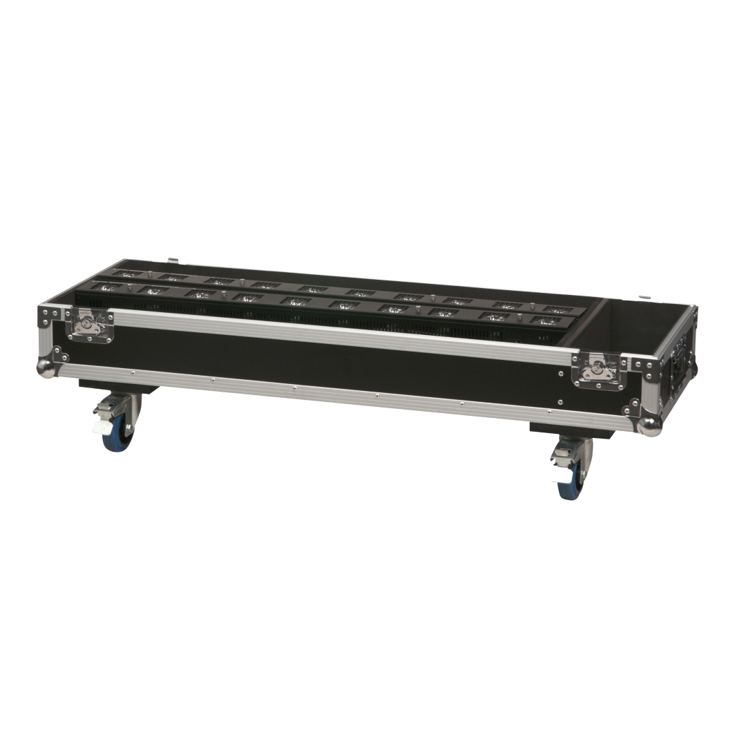 Flightcase voor 12 stuks Sunstrip Actief 