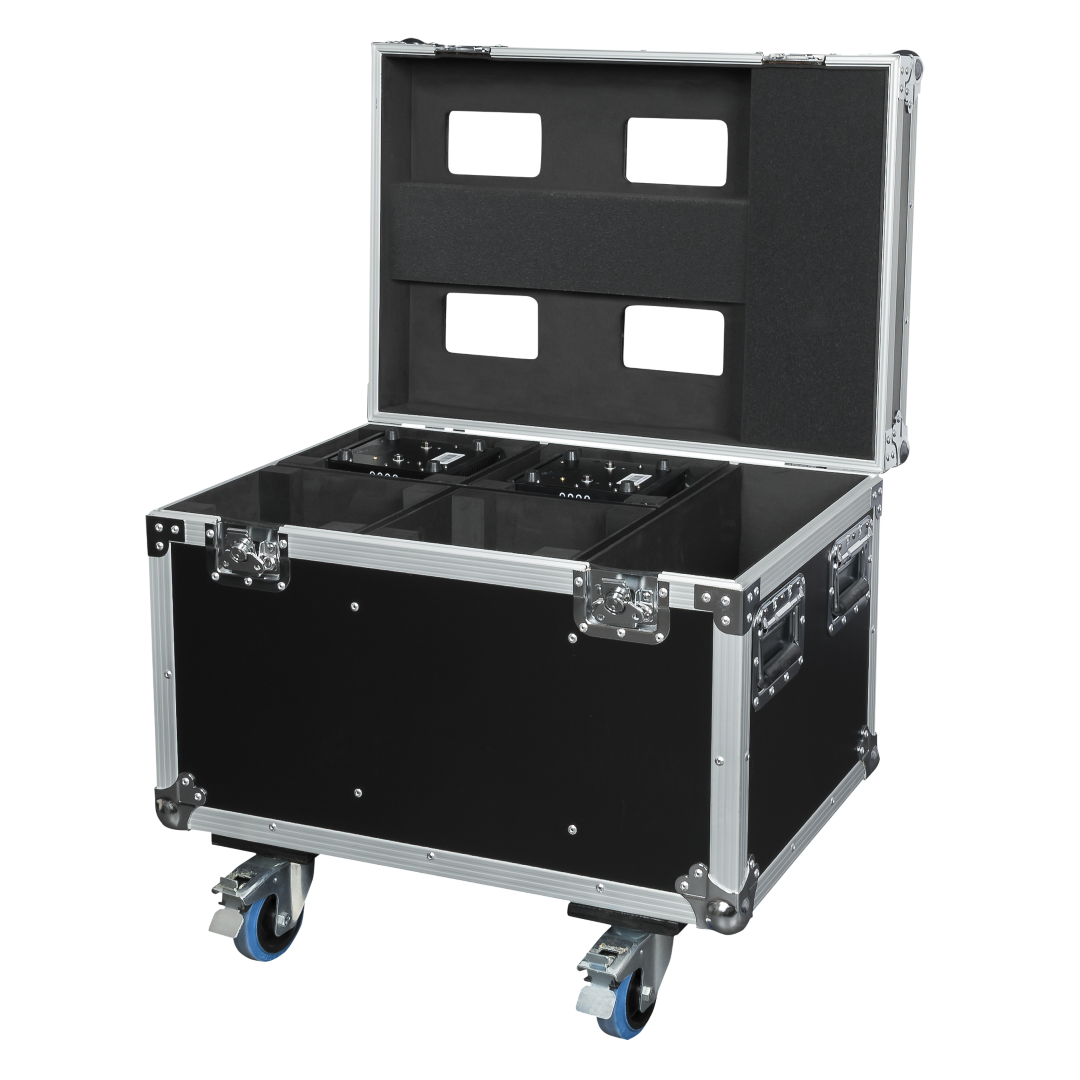 Flightcase voor Shark One (Spot/Wash Zoom/Wash/Combi) - 4 stuks 