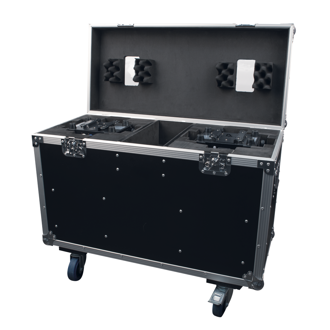 Flightcase voor Shark Beam One met accessoirevak voor 2 stuks