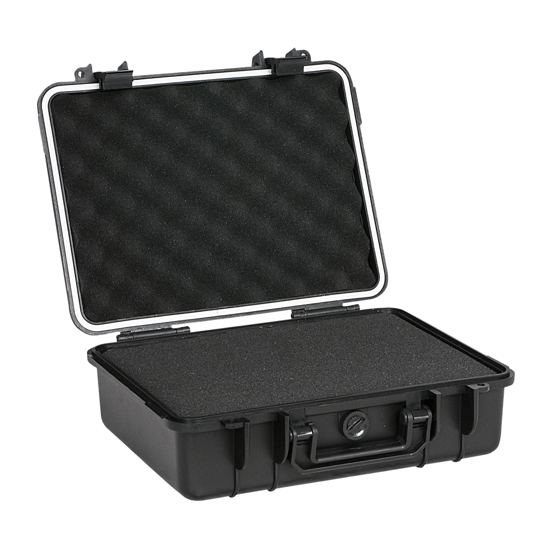 Daily Case 4 Binnenafmetingen: 255x185x83 mm met plukschuim - PVC Koffer 